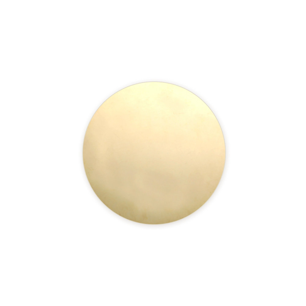 Metal Stamping Blanks Gold Filled Round, Disc, Circle, 16mm (.63"), 24g
